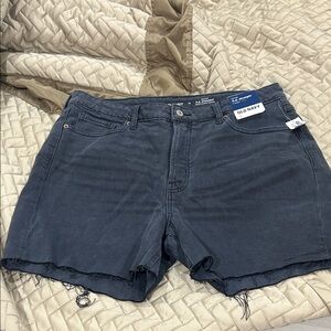 Old Navy Women's Dark Gray Jean Shorts
